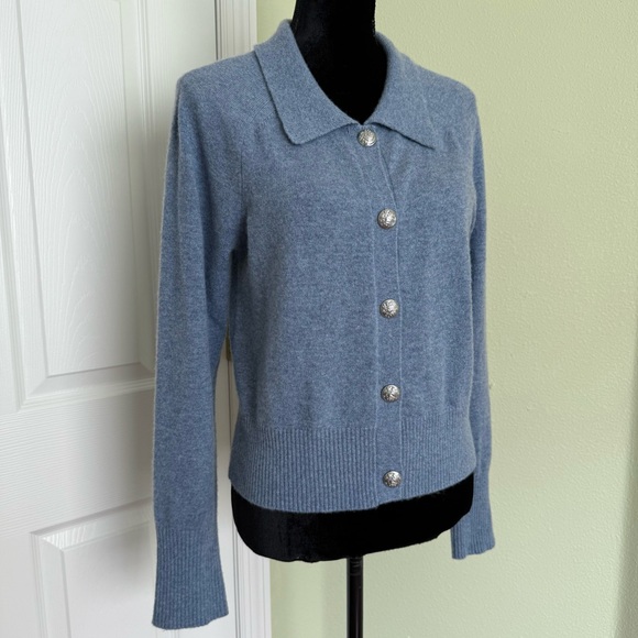 VERONICA BEARD Cheshire Cashmere Cardigan - Picture 3 of 9